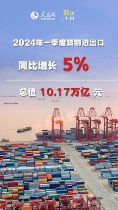 外贸启新程 一季度进出口增长5% 提质增效筑牢双循环基石